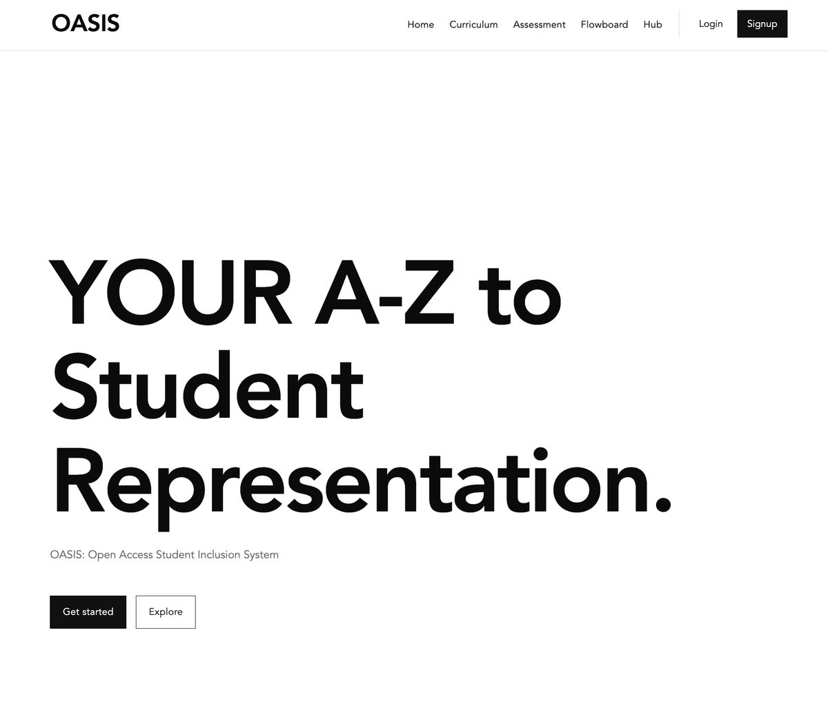 OASIS — project by Yujun Piao